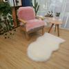 Home Decor Washable Fluffy Shaggy Floor Protection Non Slip Soft Rugs Faux Fur Bedroom Mats Sheepskin Rug