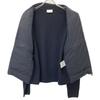 Moncler Excellent Condition 2022 Cardigan Tricot Wool Knit Jacket with Side Logo Jacket M NavyUsed