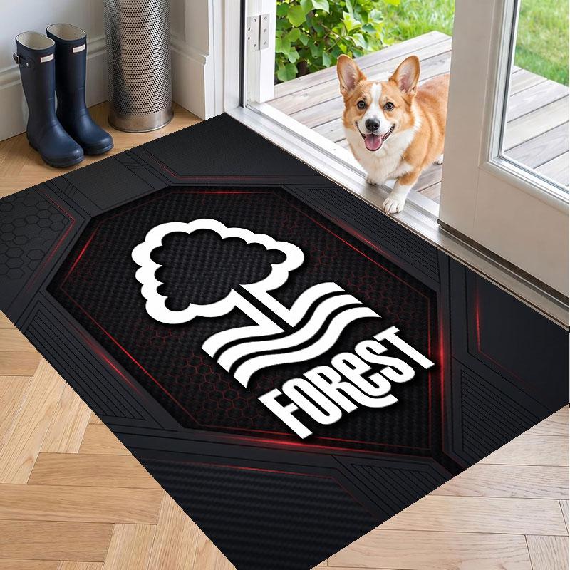 Soft Floor Carpet Nottingham Forest Pattern Area Rug Decorative Mat For Home Room Decoration