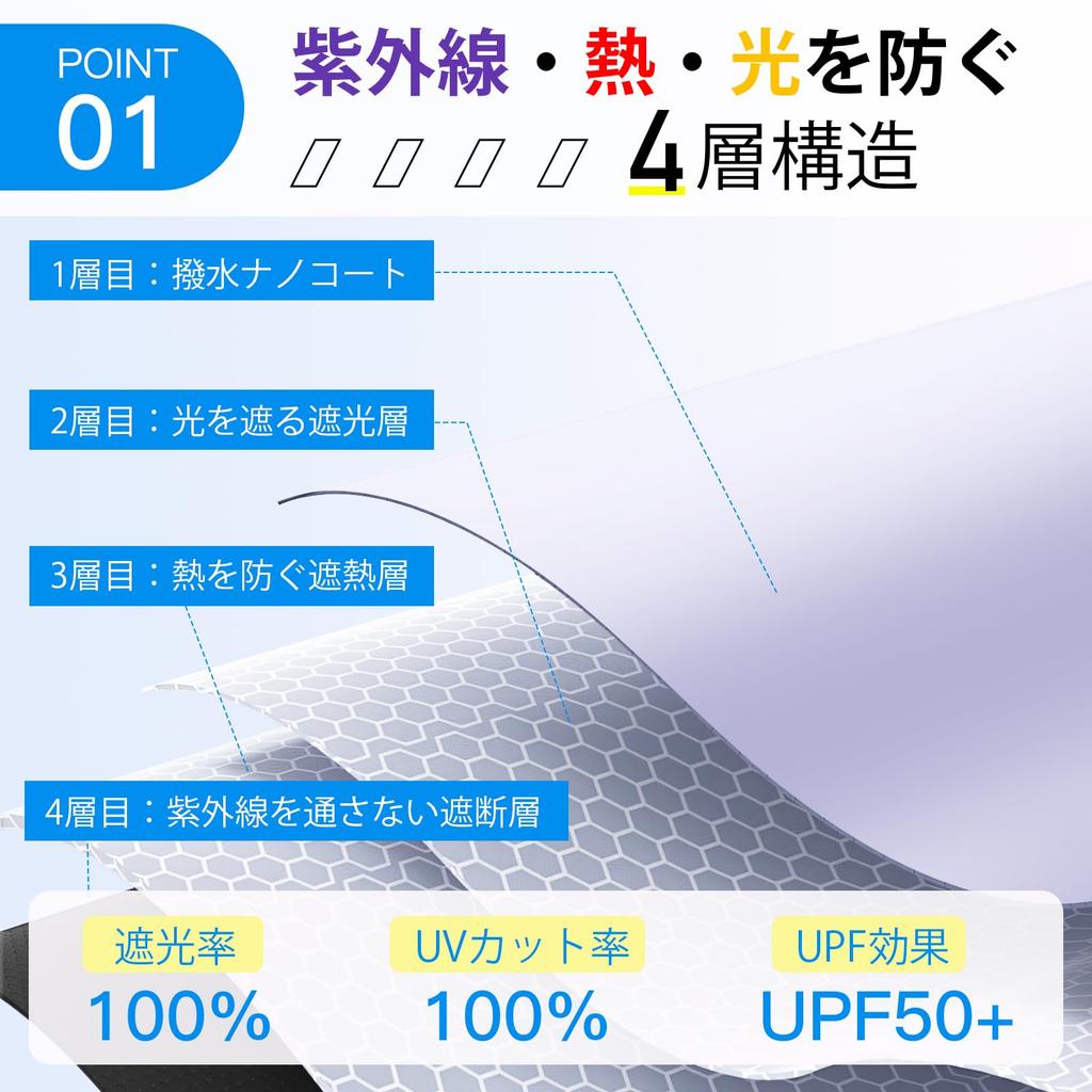 SEMTIM In 1 Memory Folding JIS UV Protection Complete Automatic Suitable for Sunny and Rainy Large 92cm Sun UV Foldable Folds SecondShape Umbrella,