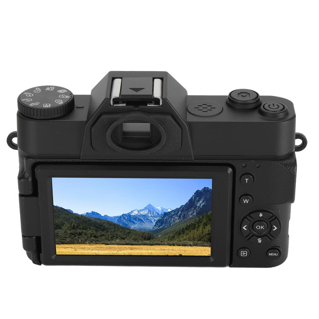 4K Digital Camera with WiFi 75MP 3 Inch IPS HD Screen 16X Digital Zoom Autofocus Flip Screen Camera for Photography