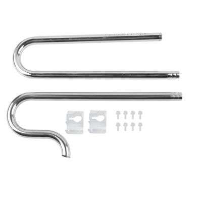 Stainless Steel Aquarium Plant Inflow Outflow Filter Pipe(16/22mm)