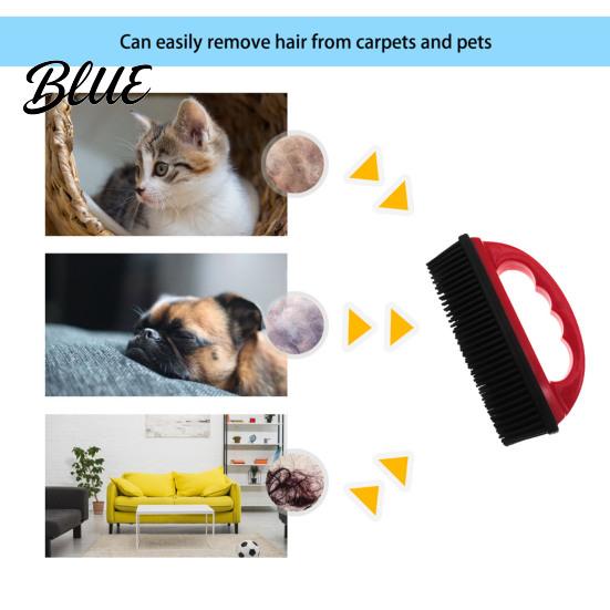 Durable Pet Brush Silicone Accessory Cat Dog Hair Removal for Pets Remover Grooming Easy Cleaning