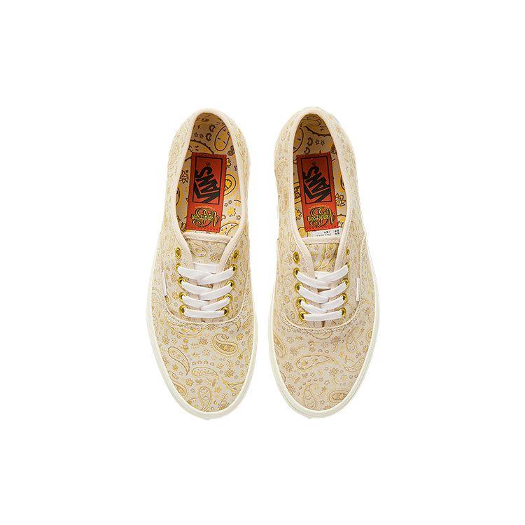 Anderson .Paak X Vans Authentic Sand Paisley Unisex Sneakers Brown VN0A5KRDSAN