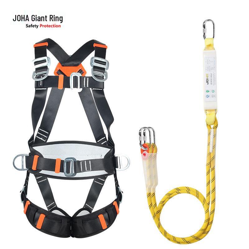 Five-Point Full Body Fall Protection Safety Harness for Electricians