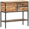 Sideboard 85 x 30 x 80 cm Rough Mango Wood