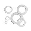 185pcs Aluminum Flat Washer Assortment Kit Aluminum Flat Washers M5 M6 M8 M10 M12 M14 M16 Washer Flat Ring Gasket Rings