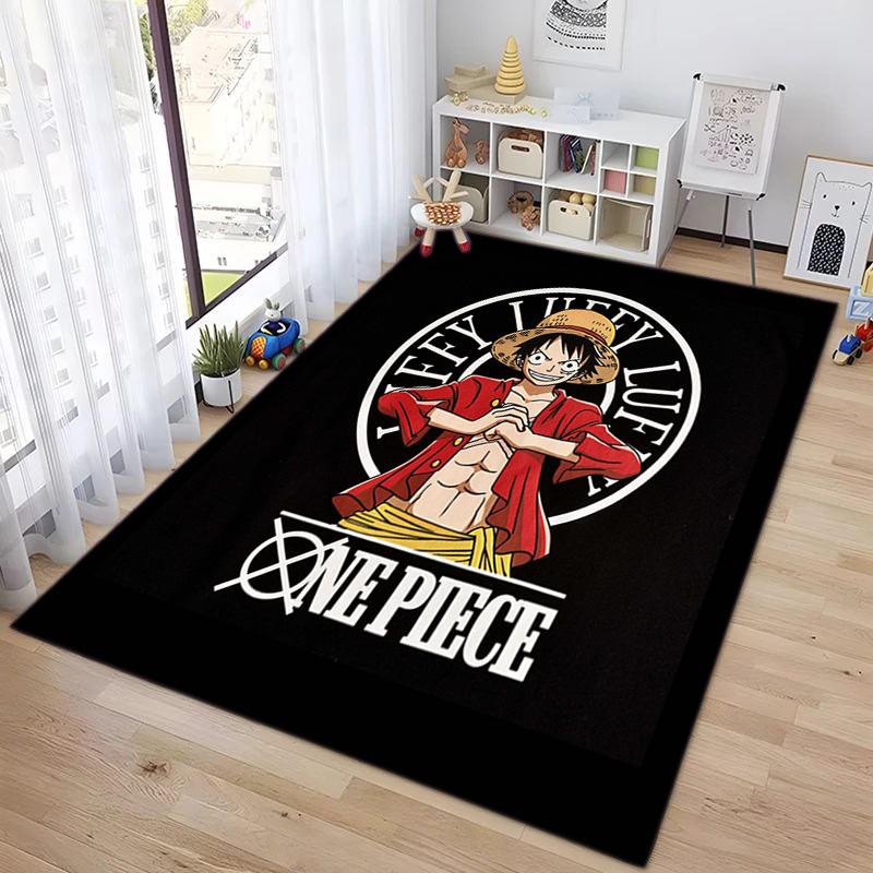 Starring the Japanese cartoon ONE PIECE Monkey D. Luffy carpet is suitable for living room and bedroom doormats office balcony decorative carpet V21