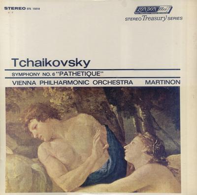 LP Record JEAN MARTINON WIENER PHILHARMONIKE  Tchaikovsky Symphony No. 6 STS15018 LONDON 1967 US Classical Used