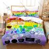 Personality Jacknjellify BFDI Bedding Set New Duvet Cover Pillowcase Twin Full Queen King Size Soft Anime Bed Set Battle for Dre