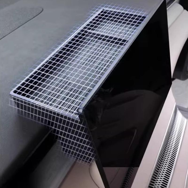 For Xpeng X9 2025 2026 Center Console Screen Rear Storage Box Dashboard Behind Organizer Tray Armrest Phone Holder Accessories