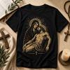 T-shirt Pieta – T-shirt Vintage Art Religieux Vierge Marie Jésus
