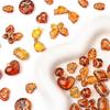 20g Perline Acriliche Sfuse, Trasparente Stile Vintage Smerigliato Oro in Rilievo, Adatte Per Braccialetti, Collane, Ciondoli e Accessori per Gioielli Fai da Te