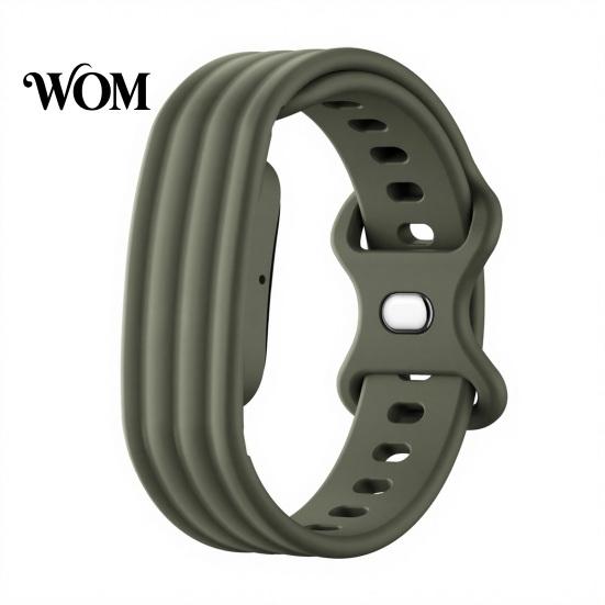Water Resistant Watch Band Silicone for Google Fitbit Air, Sweat Replacement Sport Band, Adjustable Fitness Tracker Strap