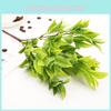 Artificial Green Leaf Plant With Realistic Design For Home Decor And Wedding Arrangements
