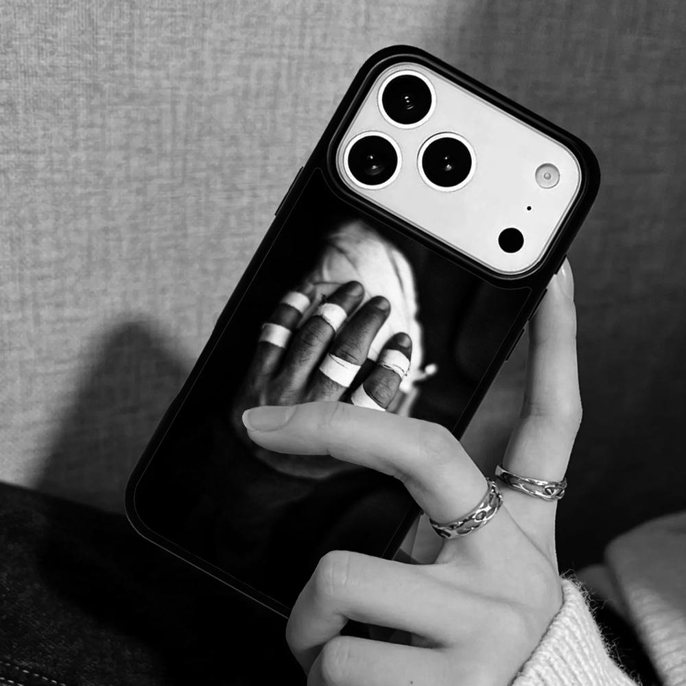 Capa Case for iPhone 17 Air 16 Pro Max 15 Plus 11 13 Mini 14 12 Back Phone Cover Sport Mountain Bike Cycling Art