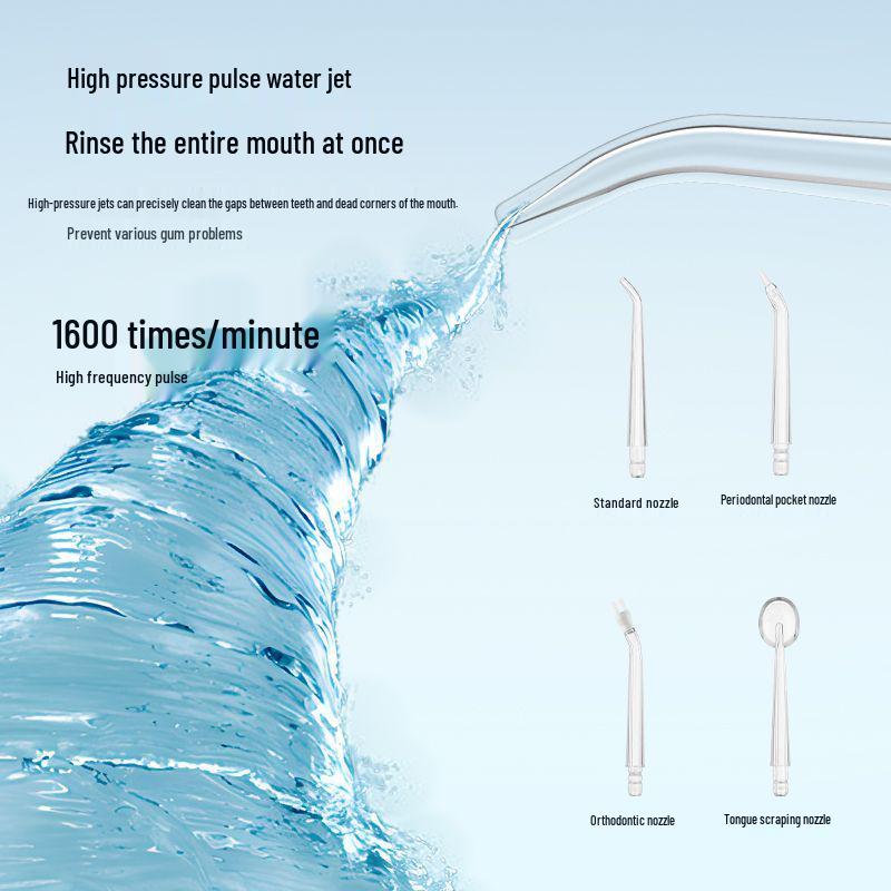 Portable Waterproof Smart Electric Tooth Cleaner for Oral Calculus Removal