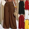 Women's High-Waisted Casual Wide Leg Pants