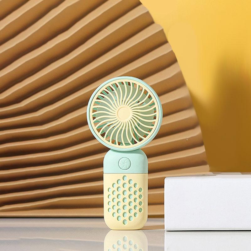 

1PC 2024 New Portable Mini Handheld Fan USB Rechargeable Fan Outdoor Sports Cooling