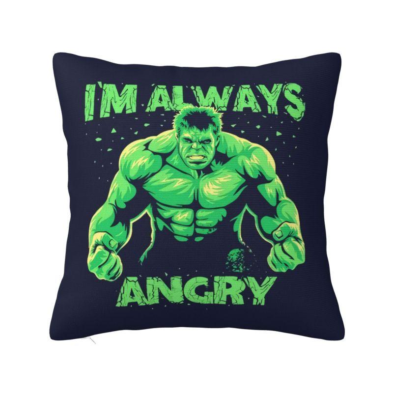 Custom Hulk Cushion Cover 45x45cm Velvet Modern Pillows