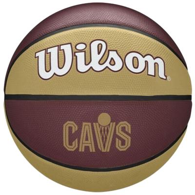 Wilson NBA Tribute d'Équipe Cleveland Cavaliers Ballon, Basket-ball unisexe bordeaux