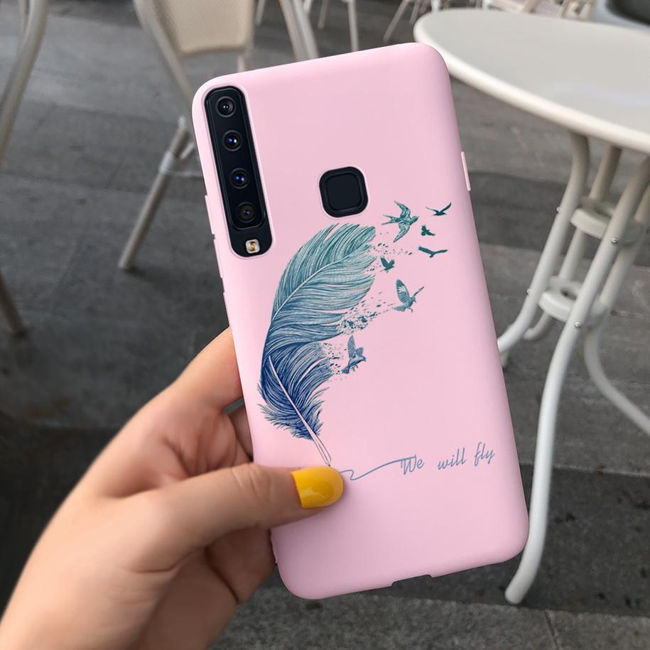 Für Samsung Galaxy A9 2018 A9s Hülle Mode Leopard Blume Handyhülle Für Samsung A9 2018 SM-A920F/DS Weiches Silikon Funda Coque
