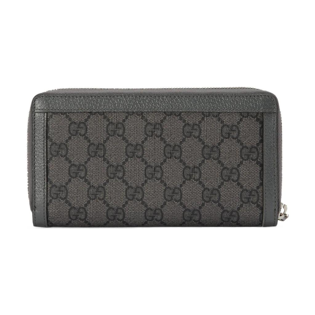 GUCCI Ophidia Canvas Wallet Men's Gray (Unisex) Wallets