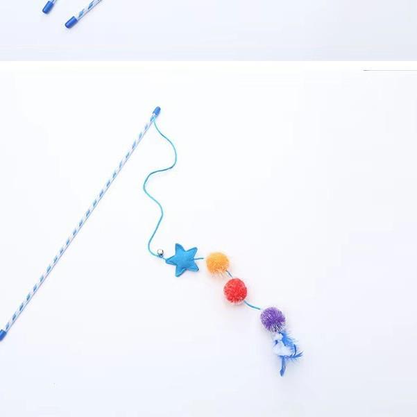 Felt Stars, Golden Onion Balls, Feather Cat Toys, Interactive Pet Supplies