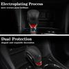 TOMALL Car Gear Shift Knob Cover Compatible with Chevy Colorado Crew Cab Equinox Malibu Shifter Panel Trim for Trax Blazer Trailblazer Gear Lever