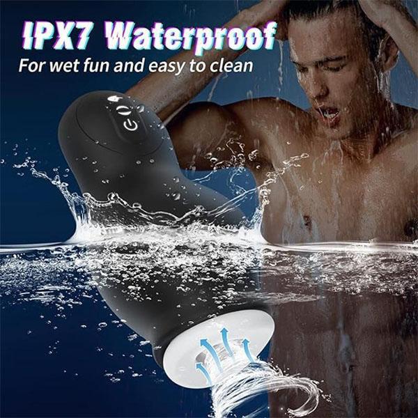 Insert Half Artificial Pussy 10 Modes Sex Mans Penianano Suction Vibrator For Mens Adults Toys Masturbating
