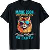 Maine Coon Cat Breed Pet - Maine Coon Official Cat T-Shirt for Men Women Kids