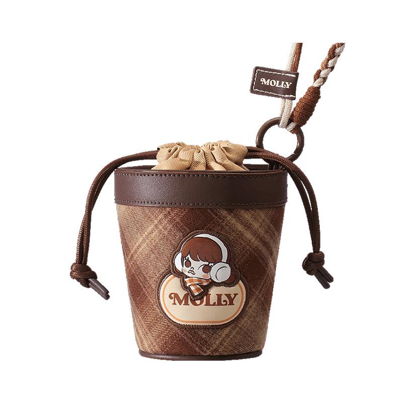 POP MART Molly's Aktywny Zimowy Przewodnik Mini Torebka Merch Pudełka Niespodzianki Pojedyncze Pudełko Niespodzianka/Pełne Pudełko 6 Sztuk PPMT-2512-0030