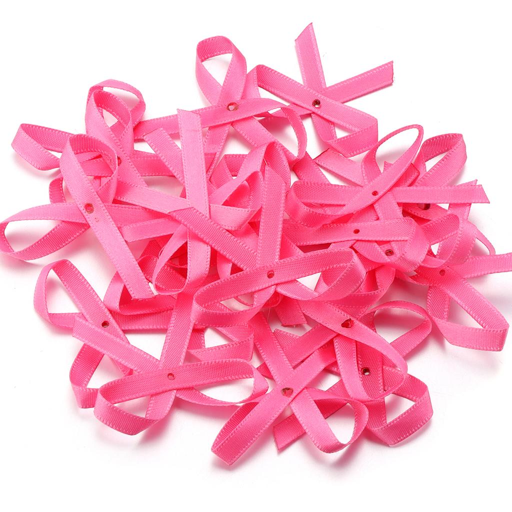 50pcs 5*4cm Satin Ribbon Bows Colorful Handmade Bowknots For DIY Home Party Clothing Sewing Headwear Gift Decoration Accessories