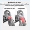 Wrist Brace Creative Keyboard Wrist Rest Pad Waterproof Comfort Hand Pillow Soft Surface Anti-slip Keyboard Holder Desktop