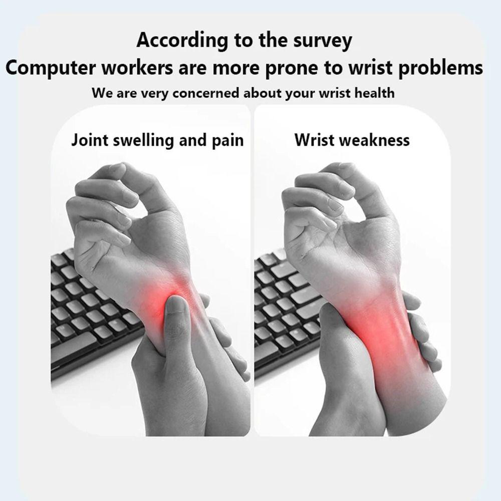 Wrist Brace Creative Keyboard Wrist Rest Pad Waterproof Comfort Hand Pillow Soft Surface Anti-slip Keyboard Holder Desktop