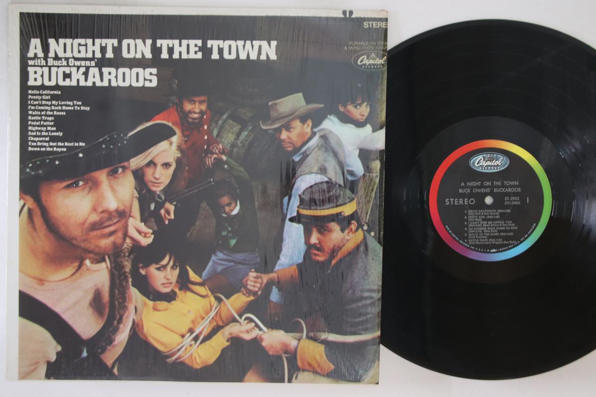 

LP Record BUCK OWENS - A Night On The Town ST2902 CAPITOL 1968 US Country Used