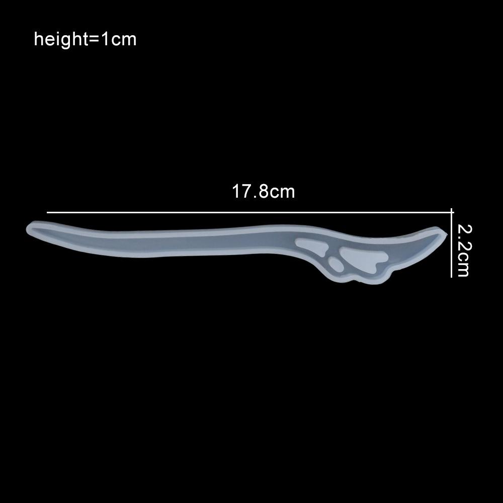 1Pcs Hairpin Silicone Mold Classical Hair Pin Epoxy Resin Molds for DIY Craft Resin Hair Stick Jewelry Making Accessories Tool