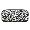 Pen Case 300D Polyester Spacious Storage Zip Around Closure with Main Compartment Mesh Pocket and Pen Slots for Student Stationery