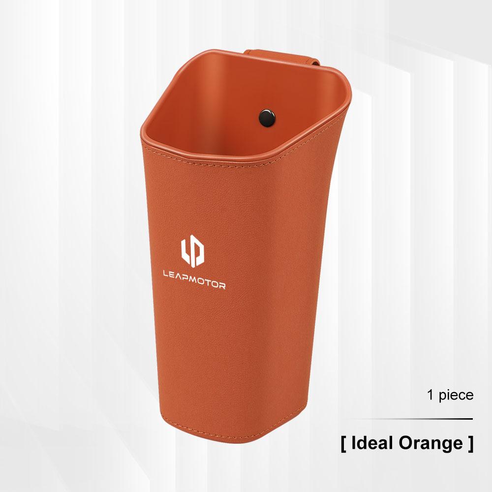 For Leapmotor T03 S01 C11 C01 C10 C16 B10 Series Car Door Water Cup Holder Backrest Hanging Storage Box Waterproof Trash Can