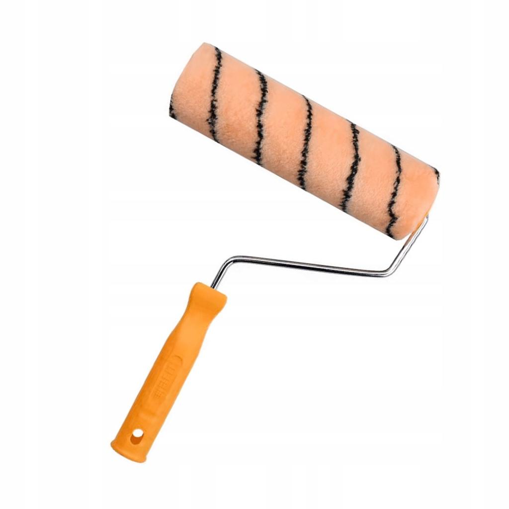 Rosfix Zestaw Malarski Orange – Komplet Do Malowania | Regulowany Kij 0,6-1,05 M | Wydajne Wałki I Ergonomiczna Kuweta