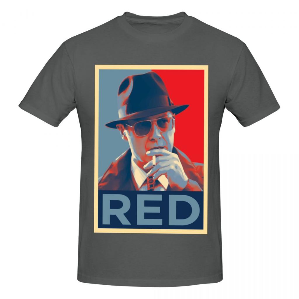 Unisex The Blacklist Raymond Red Reddington Awesome T Shirt Streetwear Big Size Cotton Crewneck Sleeve Custom T Shirts For Unisex