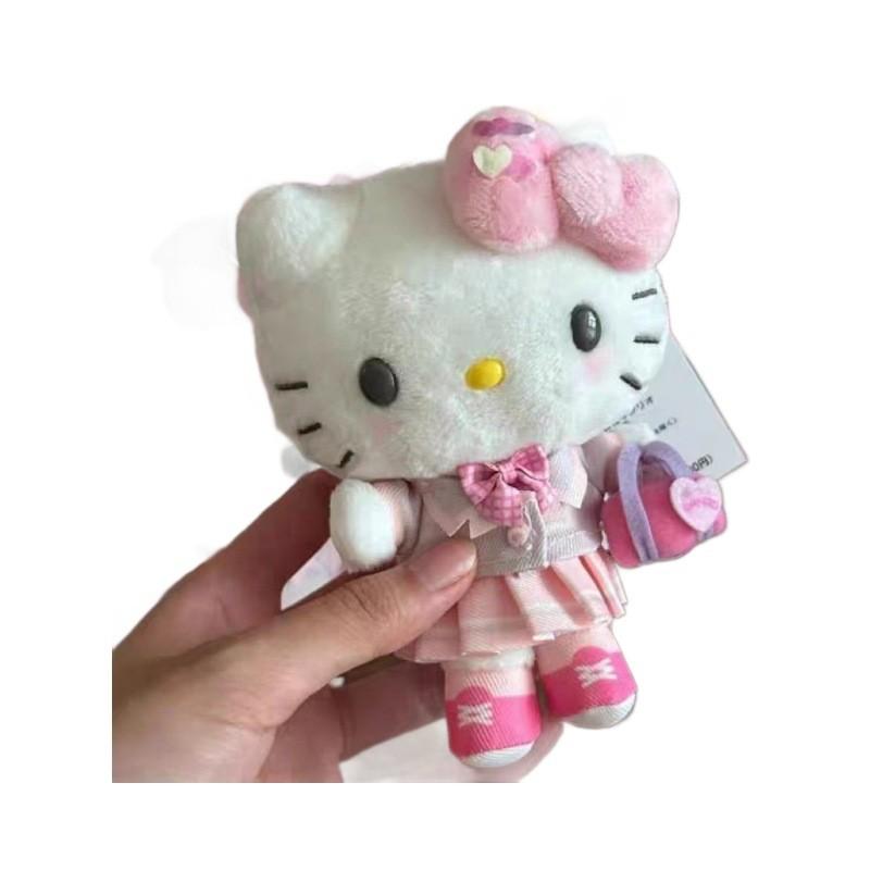 Hello Kitty Plush Cat Keychain With Soft Toy Pendant For Backpacks And Gifts