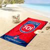 FC Heidenheim Print Beach Towel, Large Soft Quick Dry Towel for Beach Camping Swimming