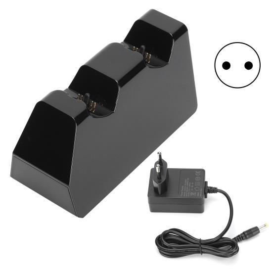 

Зарядное устройство для контроллера Dual Charger, совместимое с контроллером PS5 DualSense, разъем 100‑240 В EU