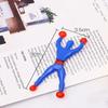 5-50 Pcs/set 9cm Sticky Toy Window Men With Sticky Hand 3 Toys Color And Years Over Plastic Suitable Feet For Children