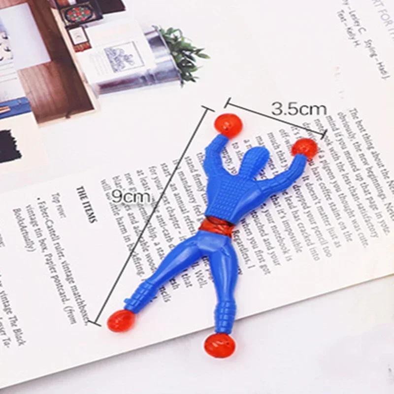 5-50 Pcs/set 9cm Sticky Toy Window Men With Sticky Hand 3 Toys Color And Years Over Plastic Suitable Feet For Children