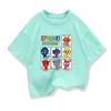 Summer Kids Game Incredibox Tshirt Cute Sprunki Cartoon Tops Baby Girls Spring O-Neck TeeChildren Short Sleeve Shirt Clothes