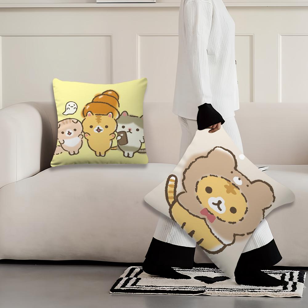 Corocoro Coronya Cute Soft Kawaii Pillow Case For Sofa Living Inu Room Home Decor Protective Cover Without Shiba Pillow-Insert