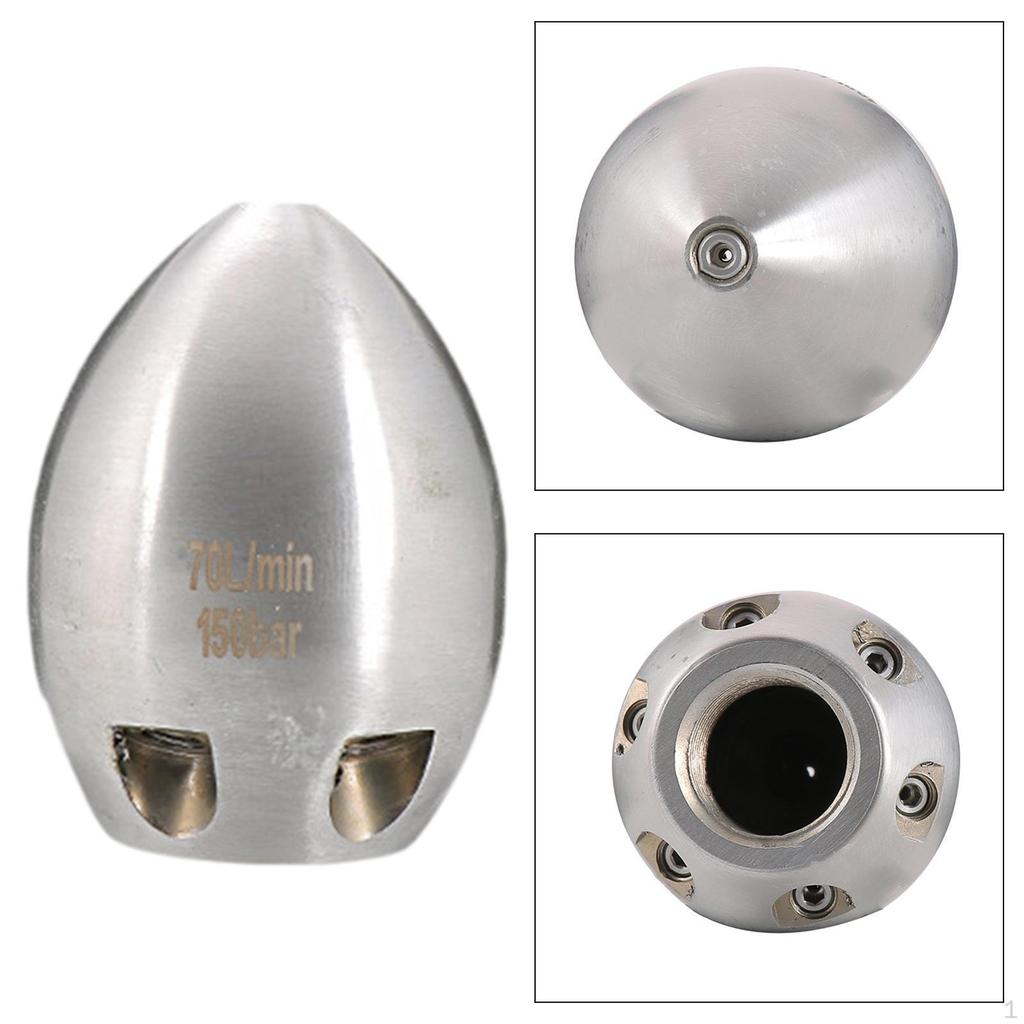 Jet de canalizare pentru curățare duză 1/2 filet femel pentru stropitoare cu apă de înaltă presiune Adaptor puternic