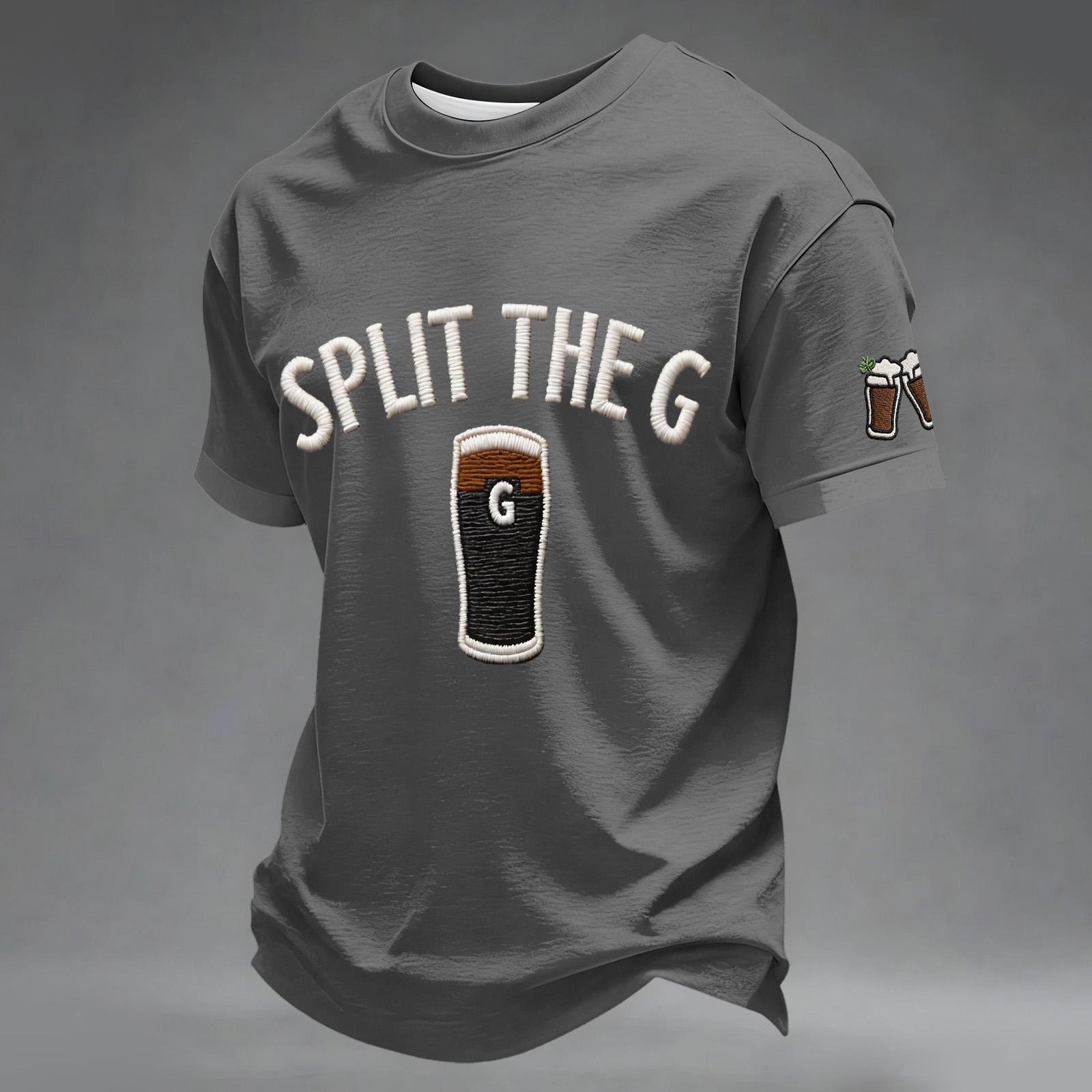 

Летняя мужская повседневная футболка с коротким рукавом, отложным воротником и пуговицами, градиентной расцветки M